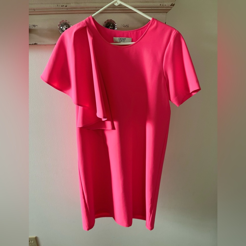 Excellent use condition Crosby dress. Hot pink. Size Medium